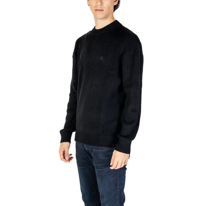 Black Cotton Sweater