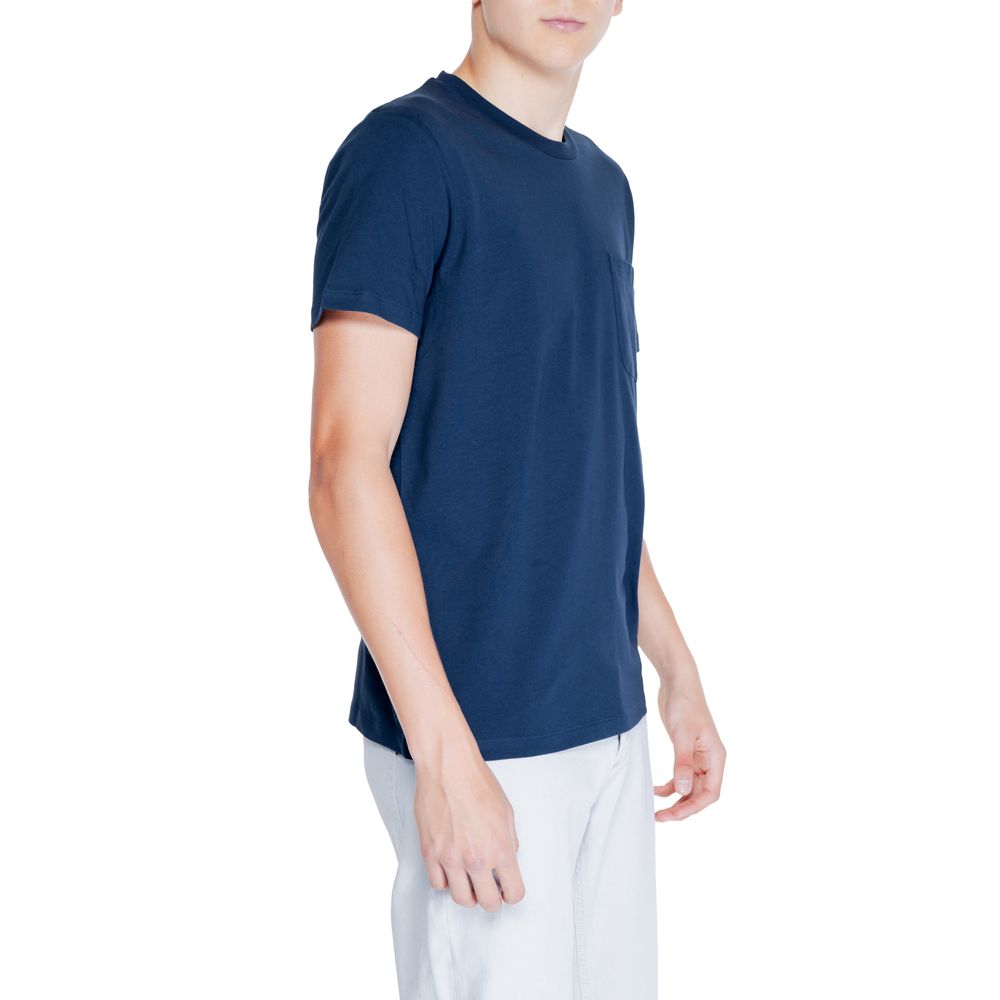 Blue Cotton T-Shirt