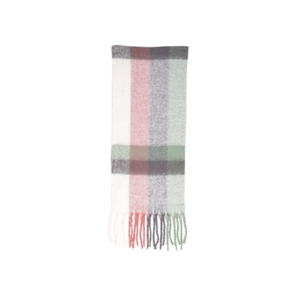 Gray Recycled Polyester Scarf