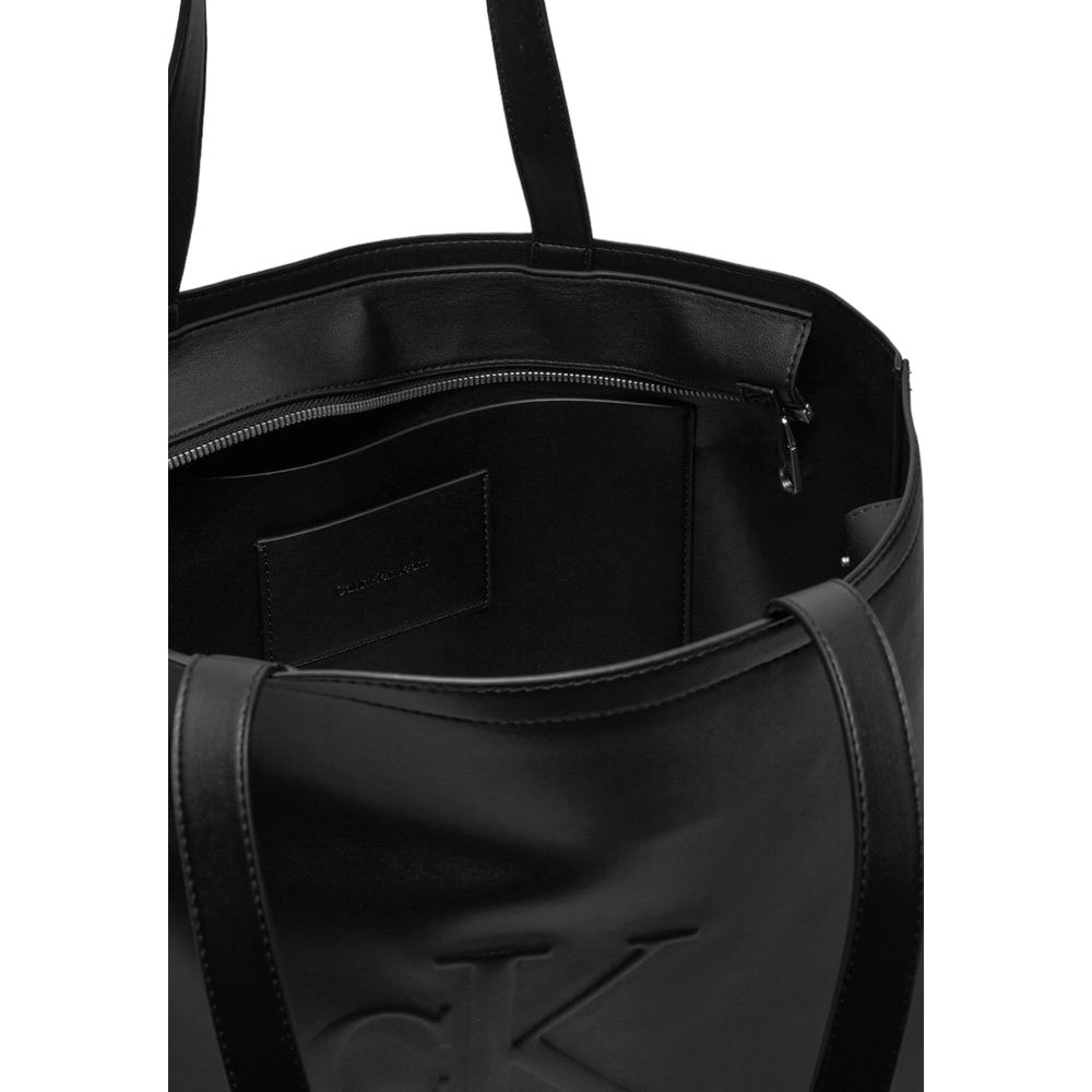 Black Polyethylene Handbag