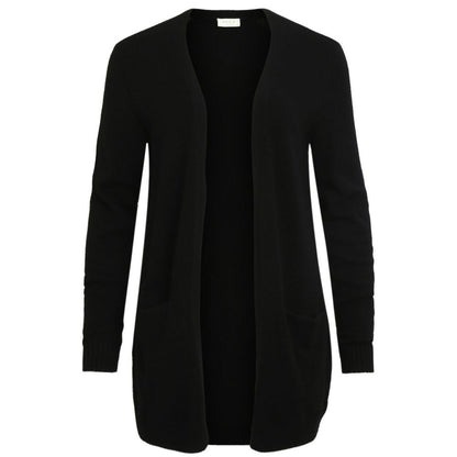 Black Viscose Cardigan