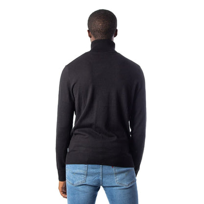 Black Cotton Sweater