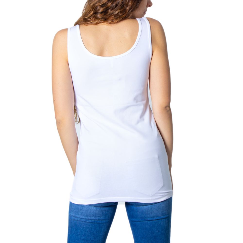 White Cotton Tops & T-Shirt