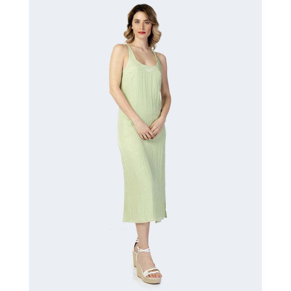 Green Tencel Dress