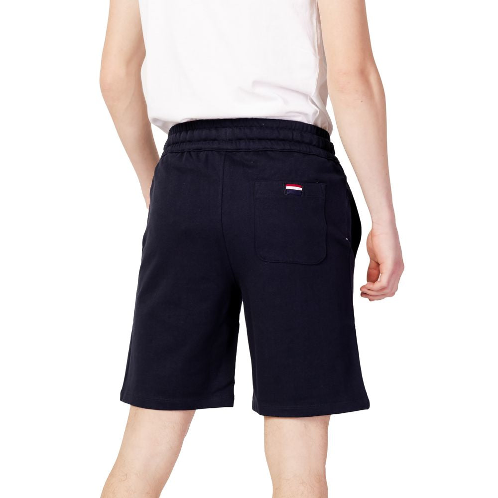 Blue Cotton Short