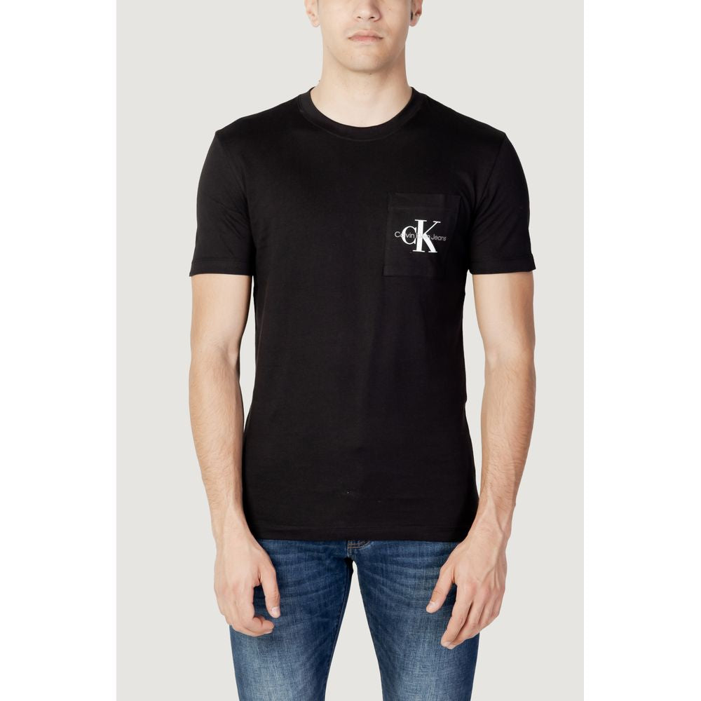 Black Cotton T-Shirt