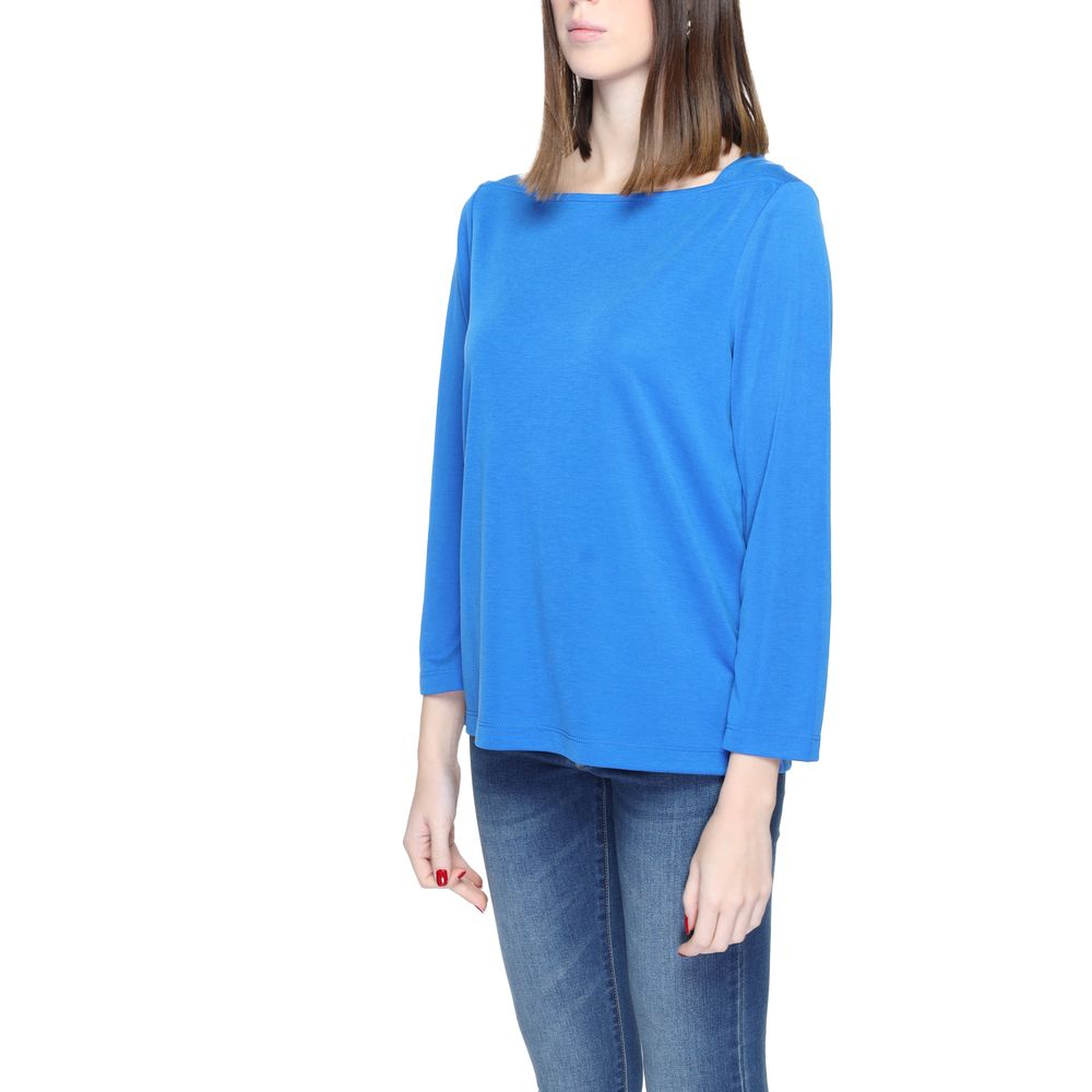 Blue Modal Tops & T-Shirt