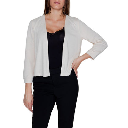 Beige Viscose Cardigan