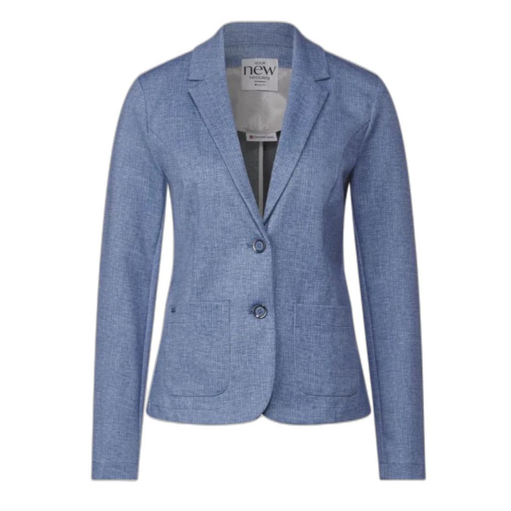 Blue Polyester Suits & Blazer