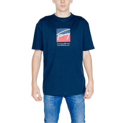 Blue Cotton Rigenerato T-Shirt