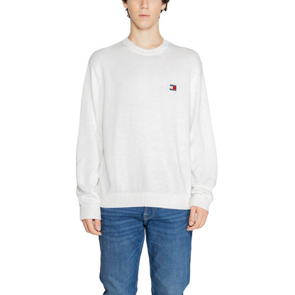 White Recycled Polyester Sweater