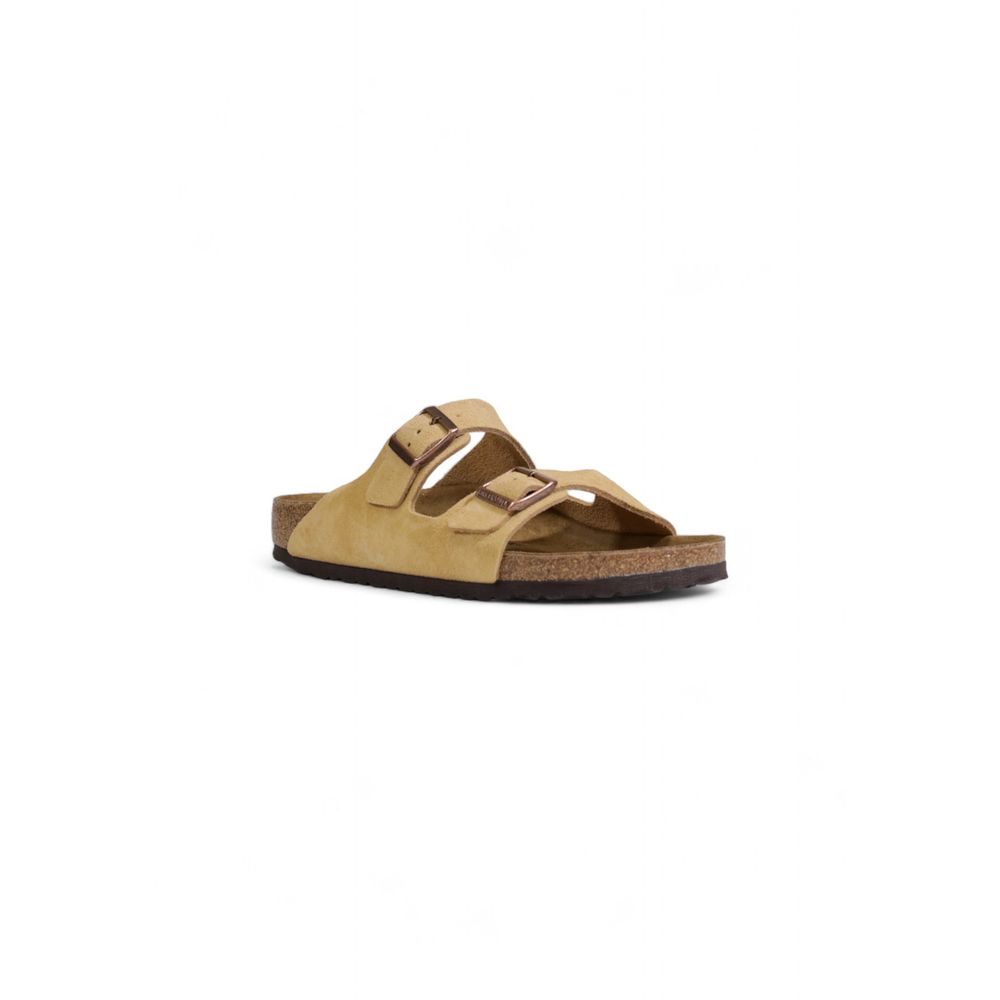 Beige Suede Sandal