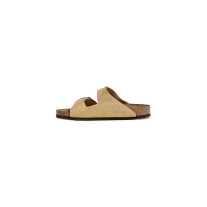 Beige Suede Sandal