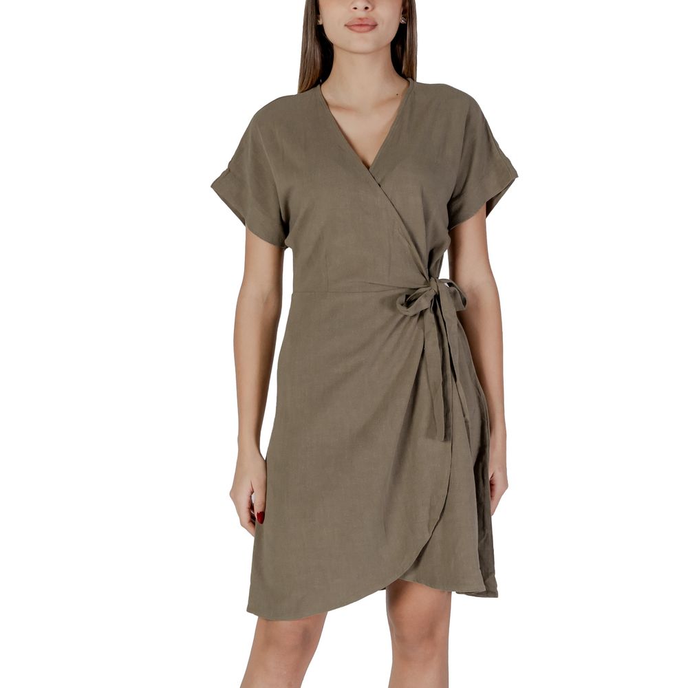 Green Viscose Dress