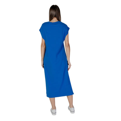 Blue Cotton Dress