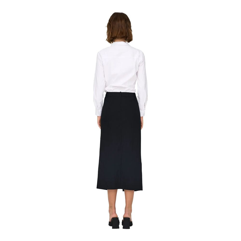 Gray Polyester Skirt