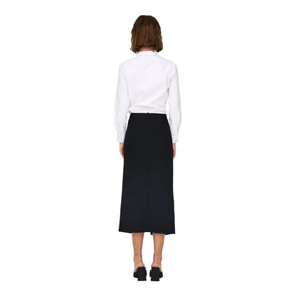 Gray Polyester Skirt