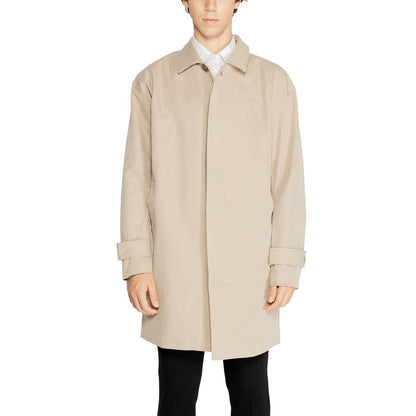 Beige Polyester Jacket