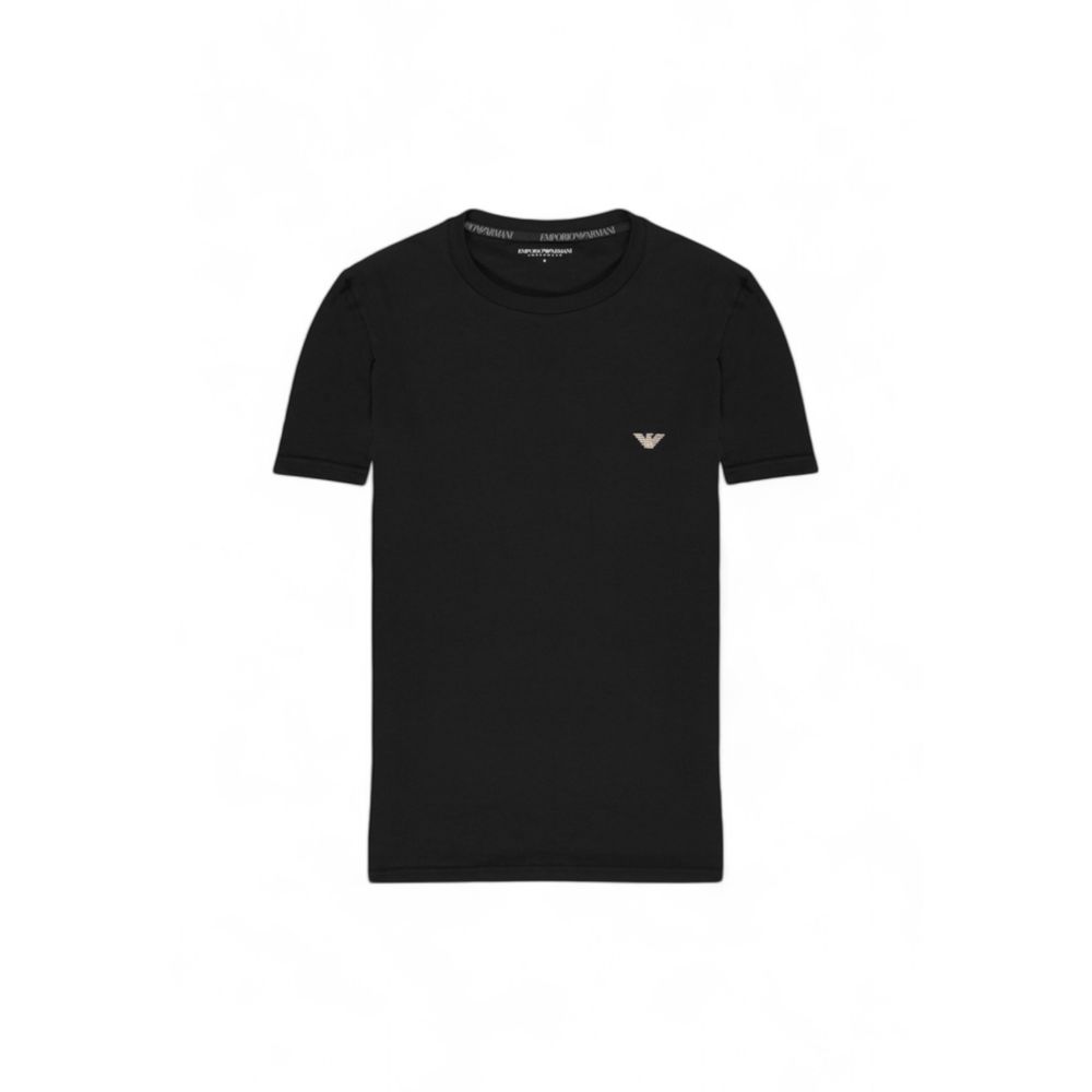 Black Cotton T-Shirt