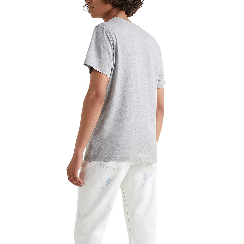 Gray Cotton T-Shirt