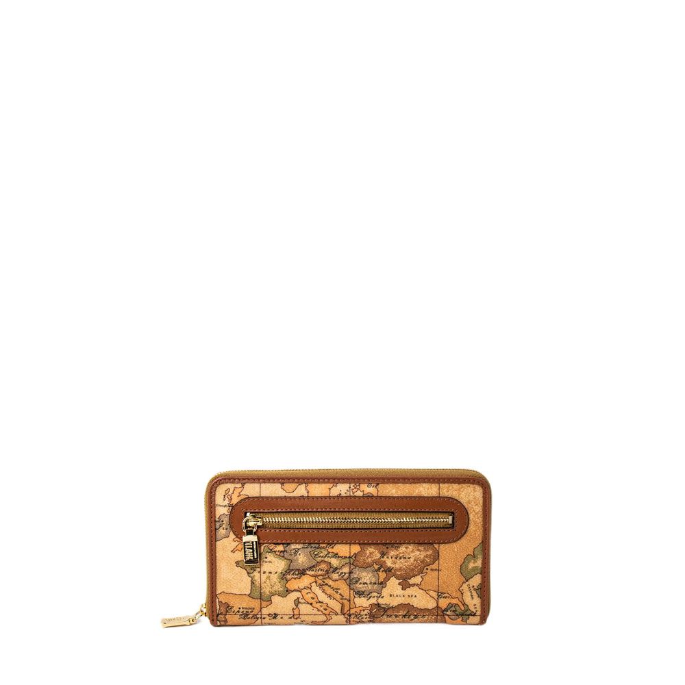 Beige Leather Wallet