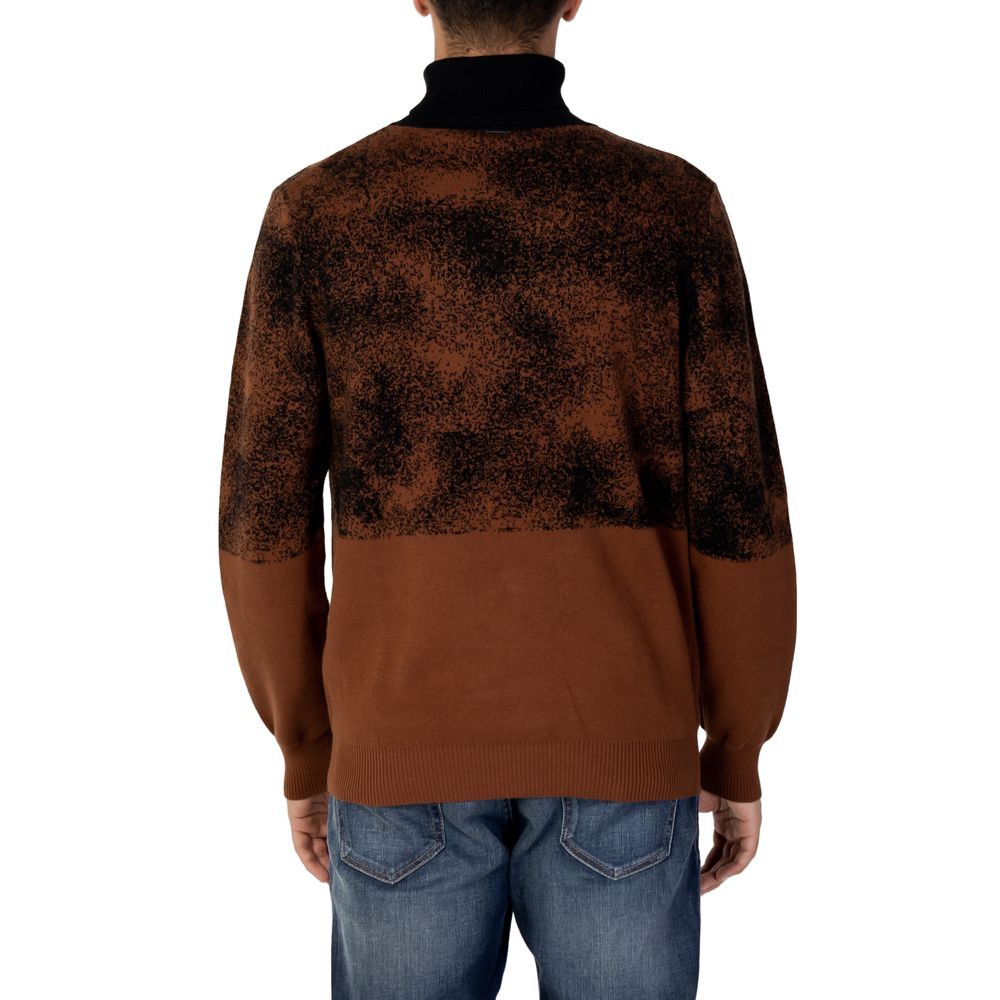 Brown Cotton Sweater