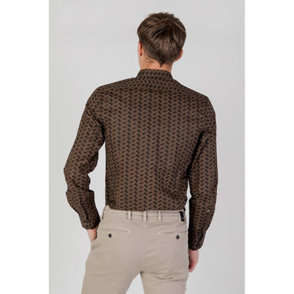 Brown Cotton Shirt