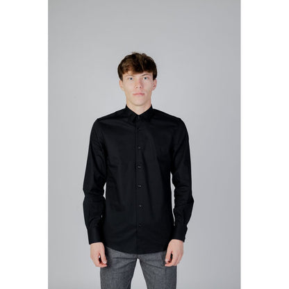 Black Cotton Shirt