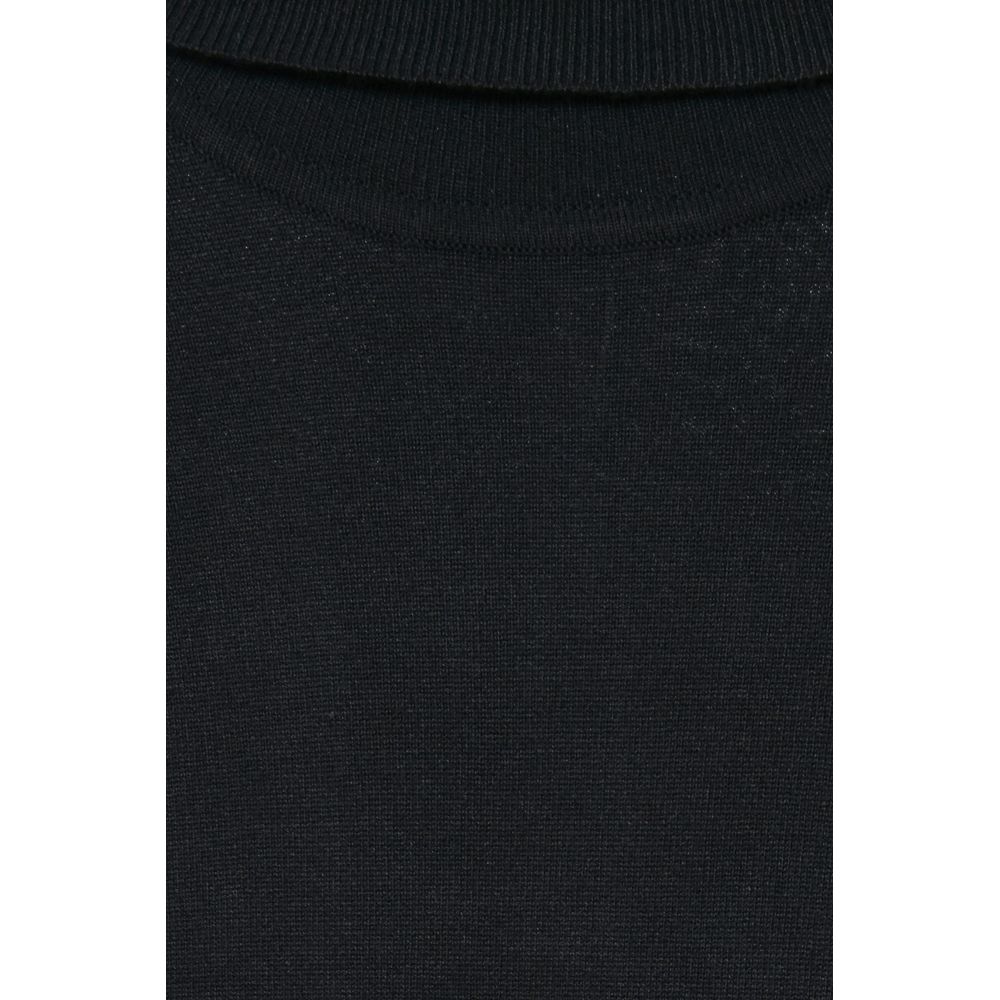 Black Viscose Sweater