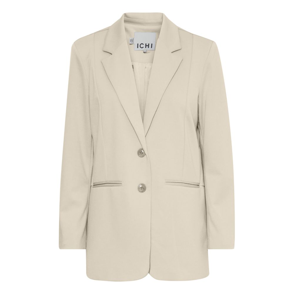 Beige Recycled Polyester Suits & Blazer