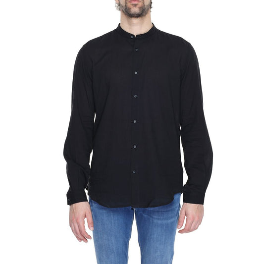 Black Cotton Shirt