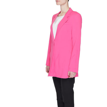 Pink Polyester Suits & Blazer