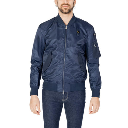 Blue Polyamide Jacket