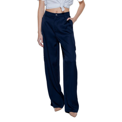 Blue Viscose Jeans & Pant