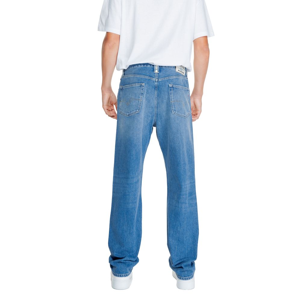 Blue Cotton Jeans & Pant