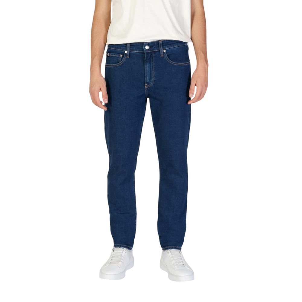 Blue Cotton Jeans & Pant