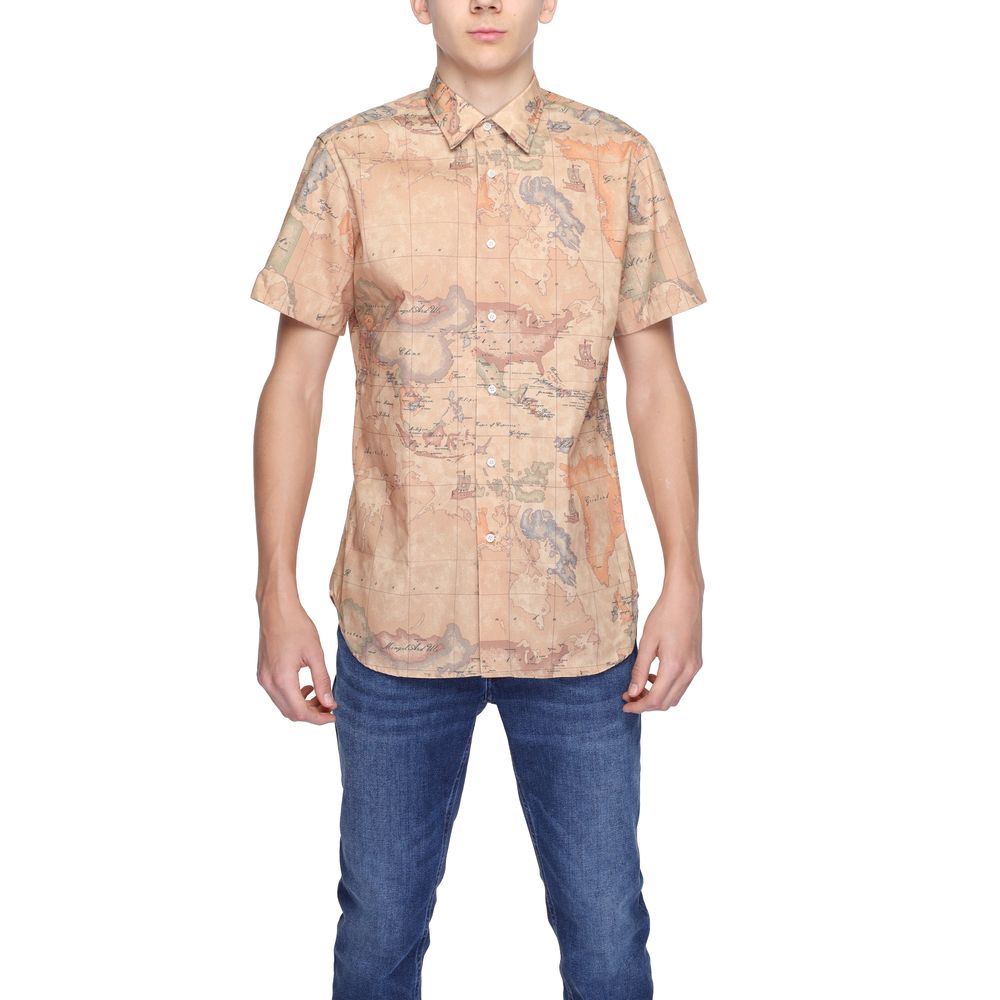 Beige Polyester Shirt