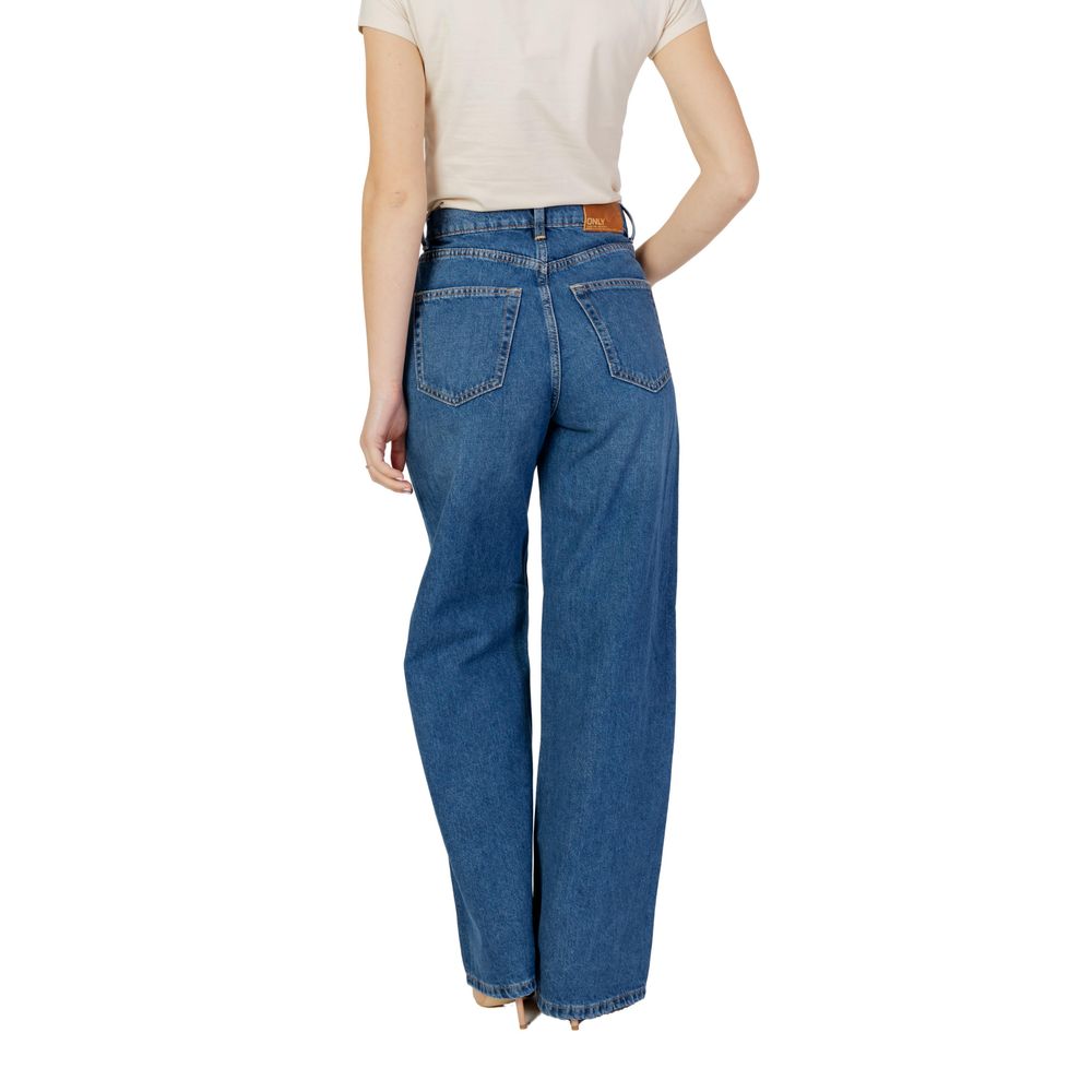 Blue Cotton Jeans & Pant