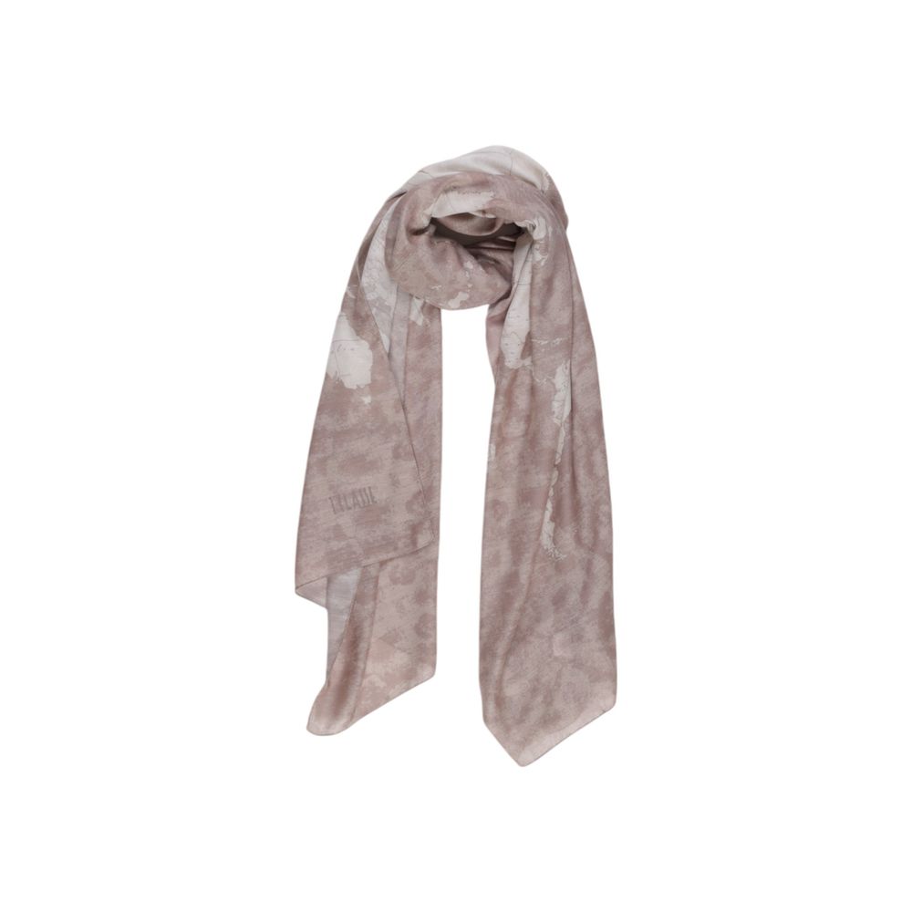 Gray Polyester Scarf