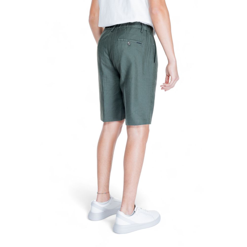 Green Linen Short