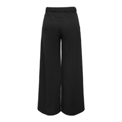 Black Recycled Polyester Jeans & Pant