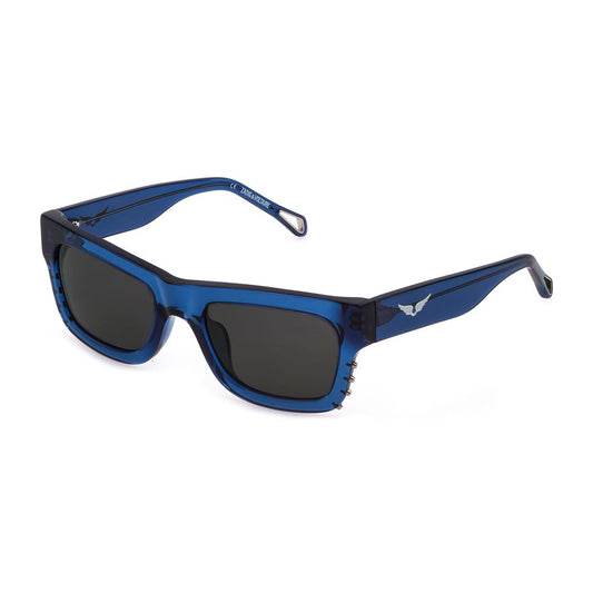 Blue Acetate Sunglasses