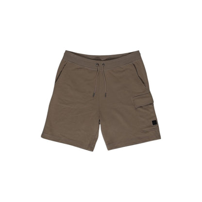 Beige Cotton Short