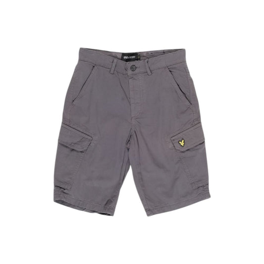 Gray Cotton Short