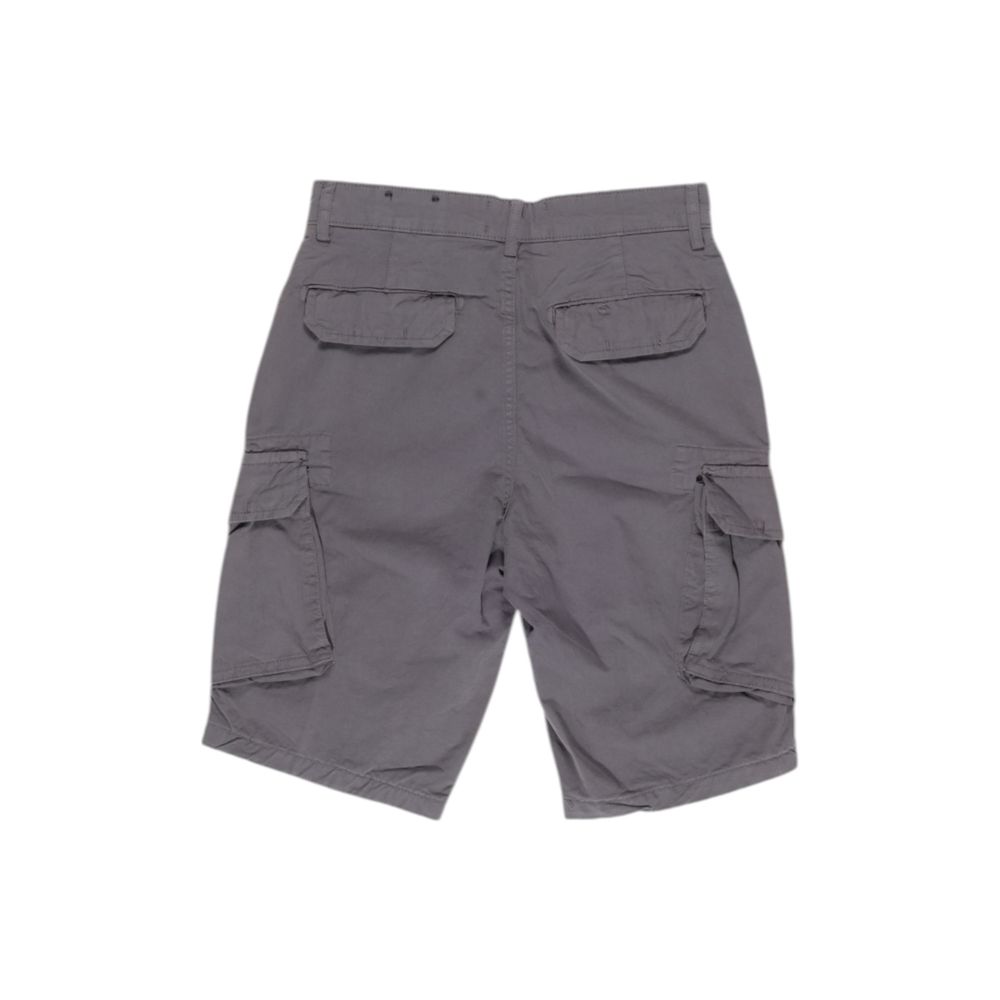 Gray Cotton Short