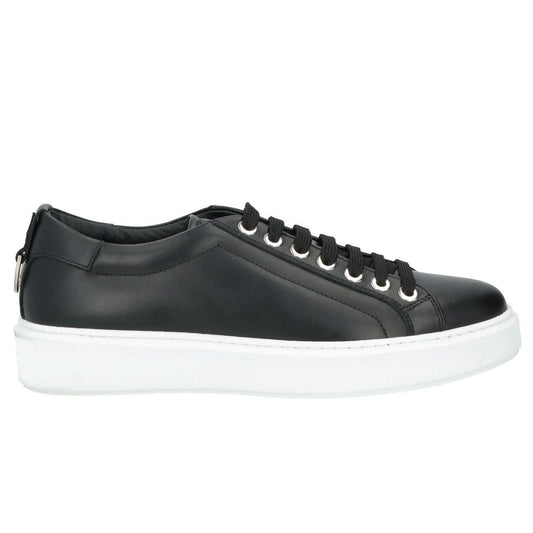 Black Leather Di Calfskin Sneaker