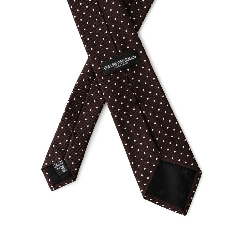 Brown Silk Ties & Bowty