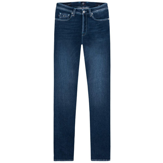 Blue Cotton Men's Jean