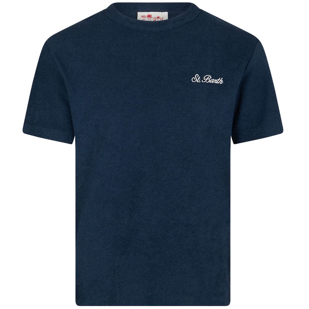 Blue Cotton T-Shirt