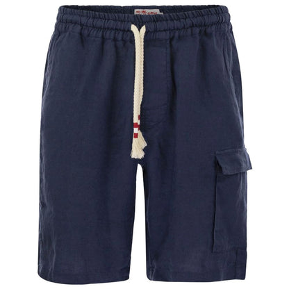 Blue Linen Short